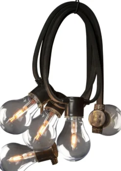 Juhlavalosarja Konstsmide 4146-800, 10 x vaihdettava amber LED, jatkettavissa