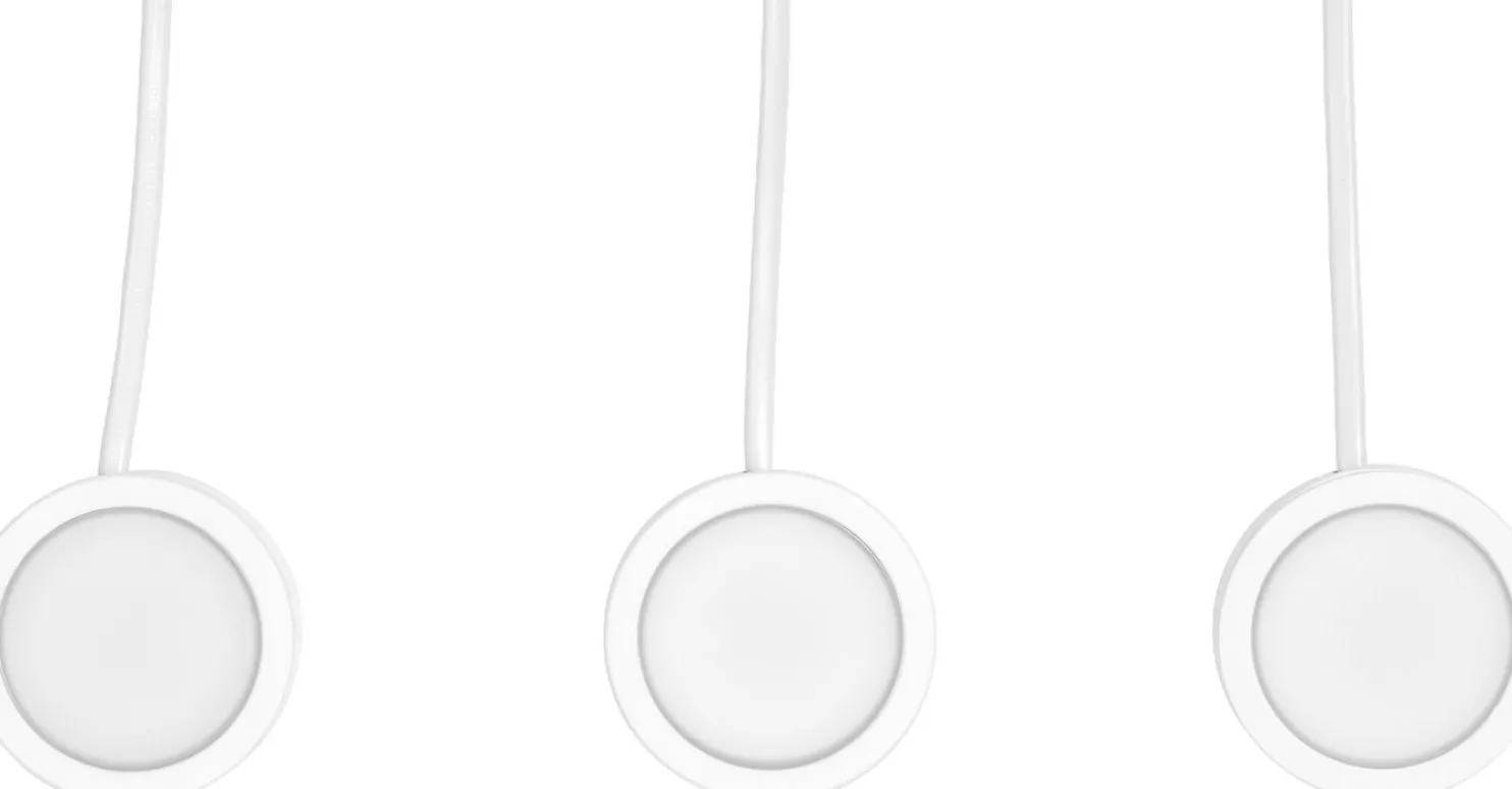 Kalustevalaisin Osram Spot Puck 65mm kaapin alle 3 x 3W 830 3000K