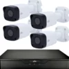 Kameravalvontajärjestelmä Celotron UNV 4K, älykäs tallennin, 8 kanavaa + 2TB kiintolevy + 4kpl keinoälyllä varustetut 8MP/4K kamerat + 4kpl 30m RJ45 kaapelit