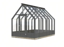 Kasvihuone Palmako Emilia 8,2 m2, turvalasi, puurunko