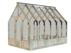 Kasvihuone Palmako Emilia 8,2 m2, turvalasi, puurunko