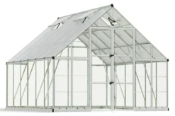 Kasvihuone Palram-Canopia Balance, 10.8m², 10x12ft, hopea