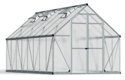 Kasvihuone Palram-Canopia Essence, 11.8m², 8x16ft, hopea
