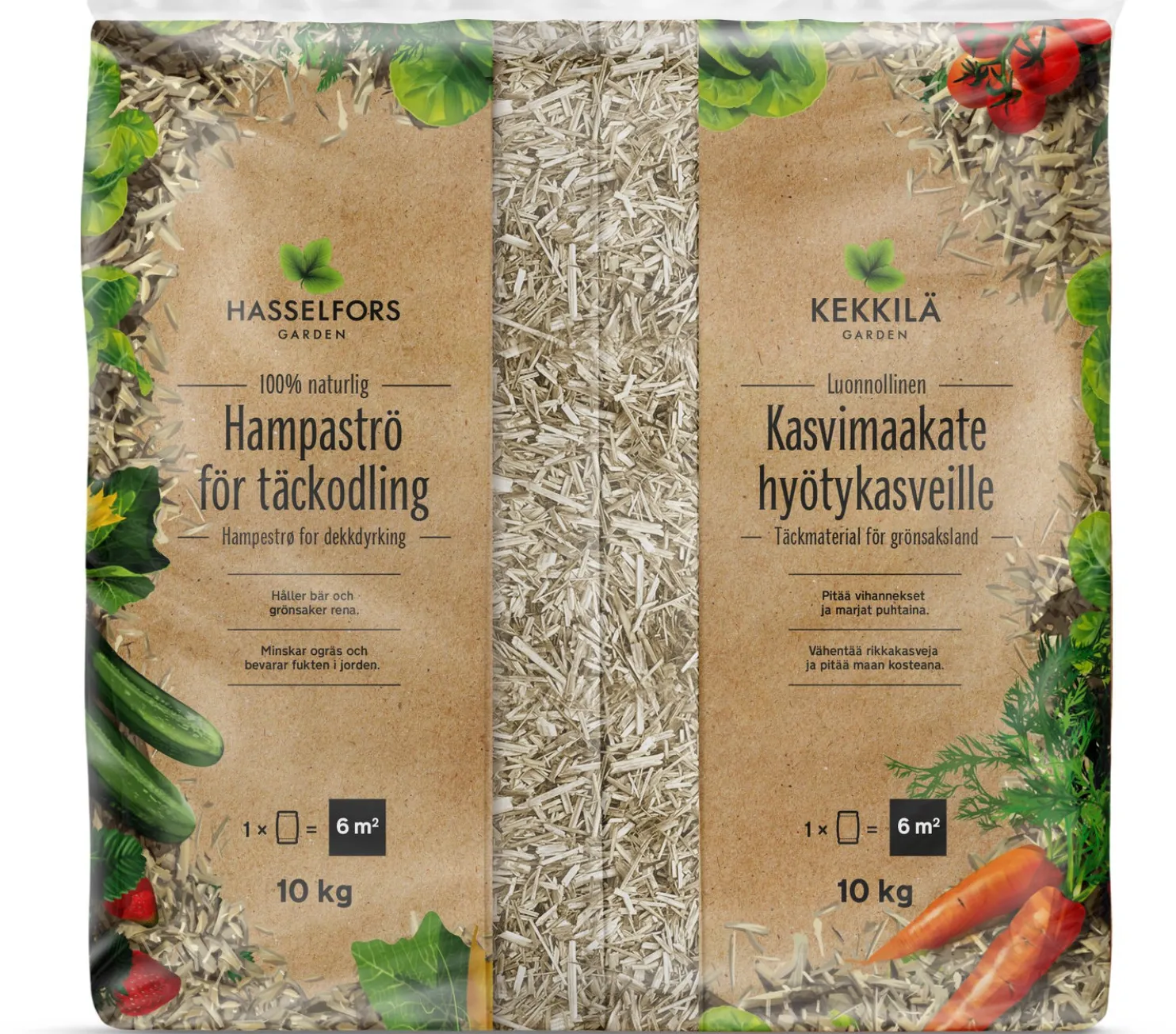 Kasvimaakate Kekkilä 36 säkkiä x 10kg/lava, 360 kg