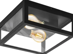 Kattovalaisin Eglo Amezola 290x290mm musta