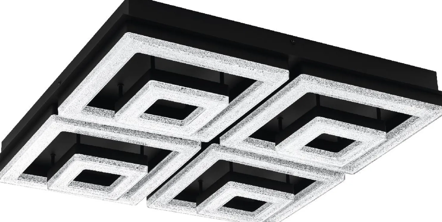 Kattovalaisin Eglo Fradelo 1 520x520mm musta