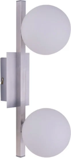 Kattovalaisin Globo New Design 2x40W 230V 2700K IP20 harjattu alumiini