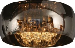 Kattovalaisin Lucide Pearl 5x42W 230V IP20 Ø 400mm kromi