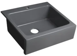 Keittiöallas Interia Arya, 660x620 mm, antrasiitti
