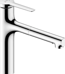 Keittiöhana Hansgrohe Zesis M33 160, ulosvedettävä juoksuputki, 2 jet, kromi