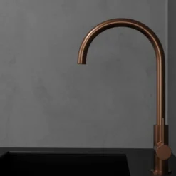Keittiöhana Scandtap Steel Equip Amber kupari