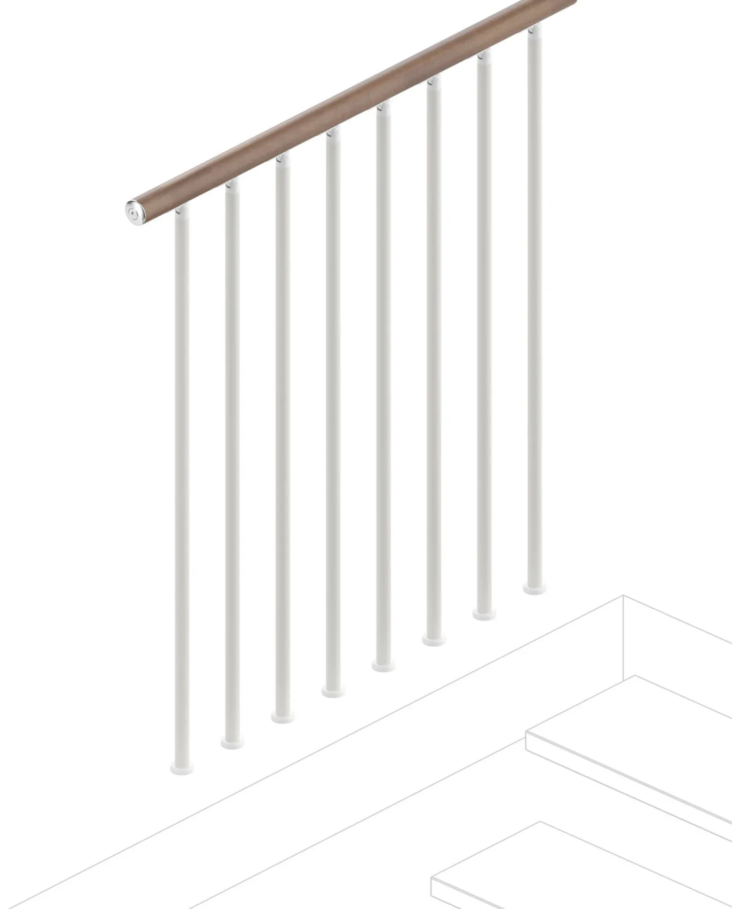 Kerroskaide Rintal, 100cm, puu