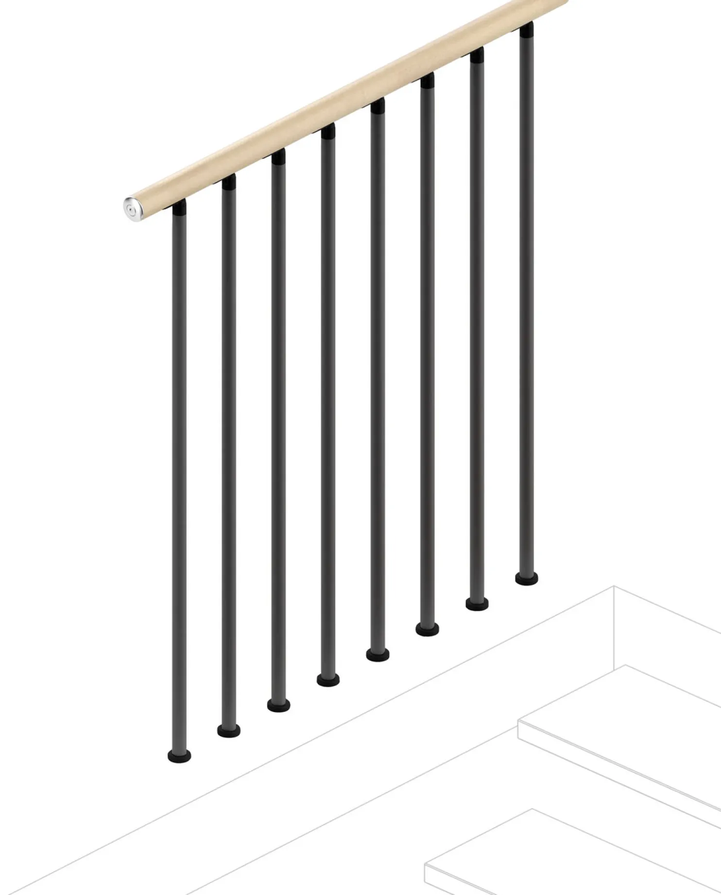 Kerroskaide Rintal, 100cm, puu