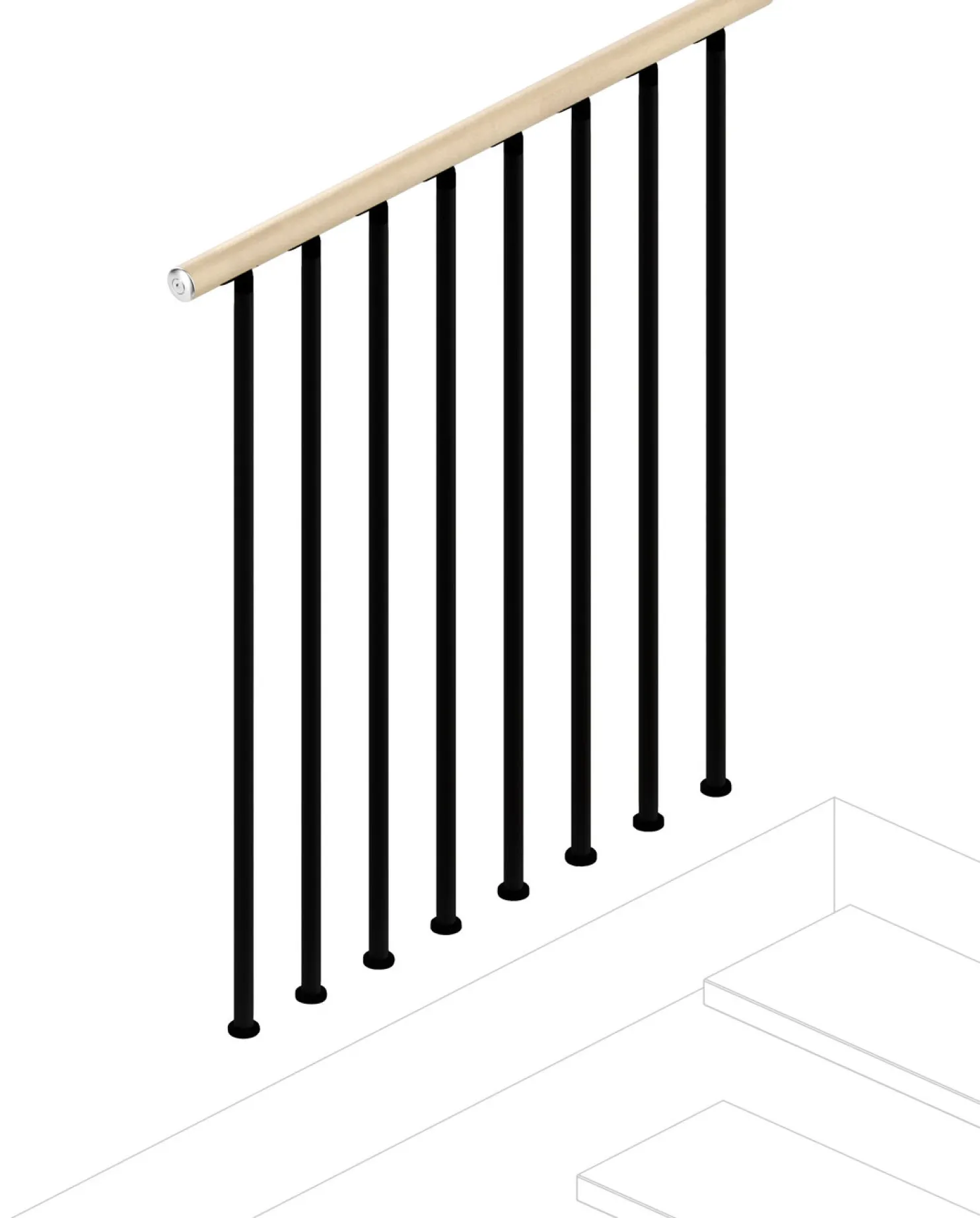 Kerroskaide Rintal, 100cm, puu