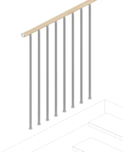 Kerroskaide Rintal, 100cm, puu