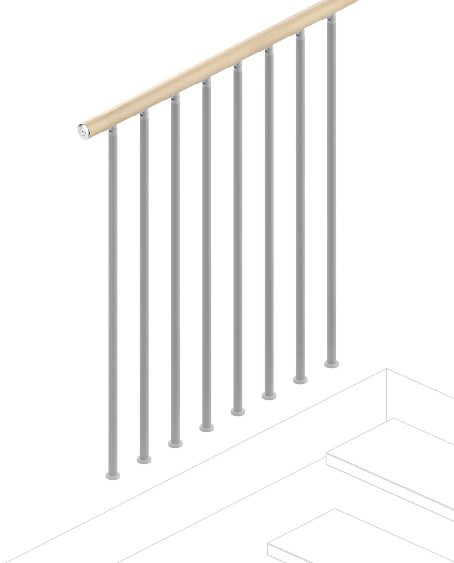 Kerroskaide Rintal, 100cm, puu