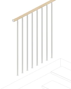 Kerroskaide Rintal, 100cm, puu