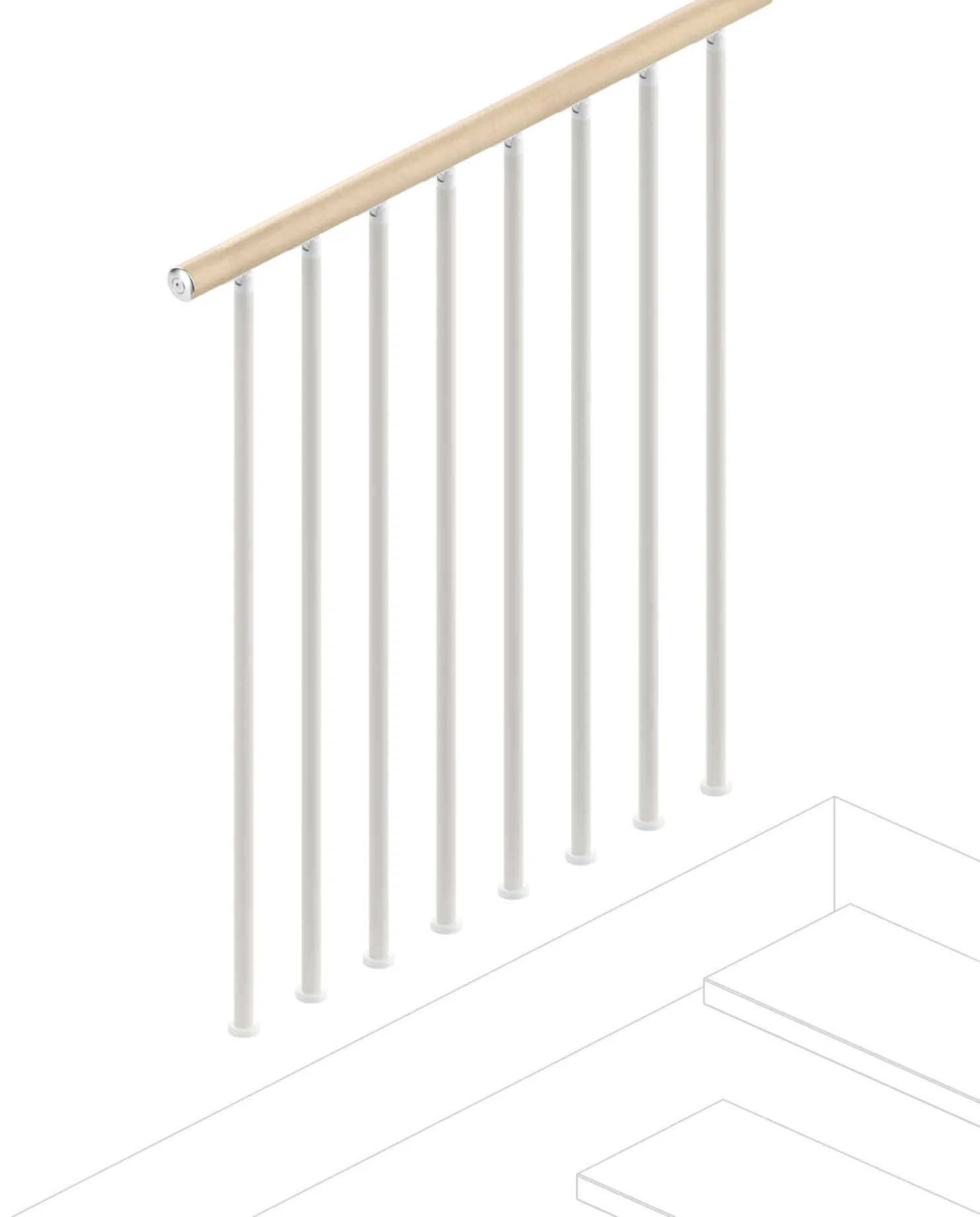 Kerroskaide Rintal, 100cm, puu
