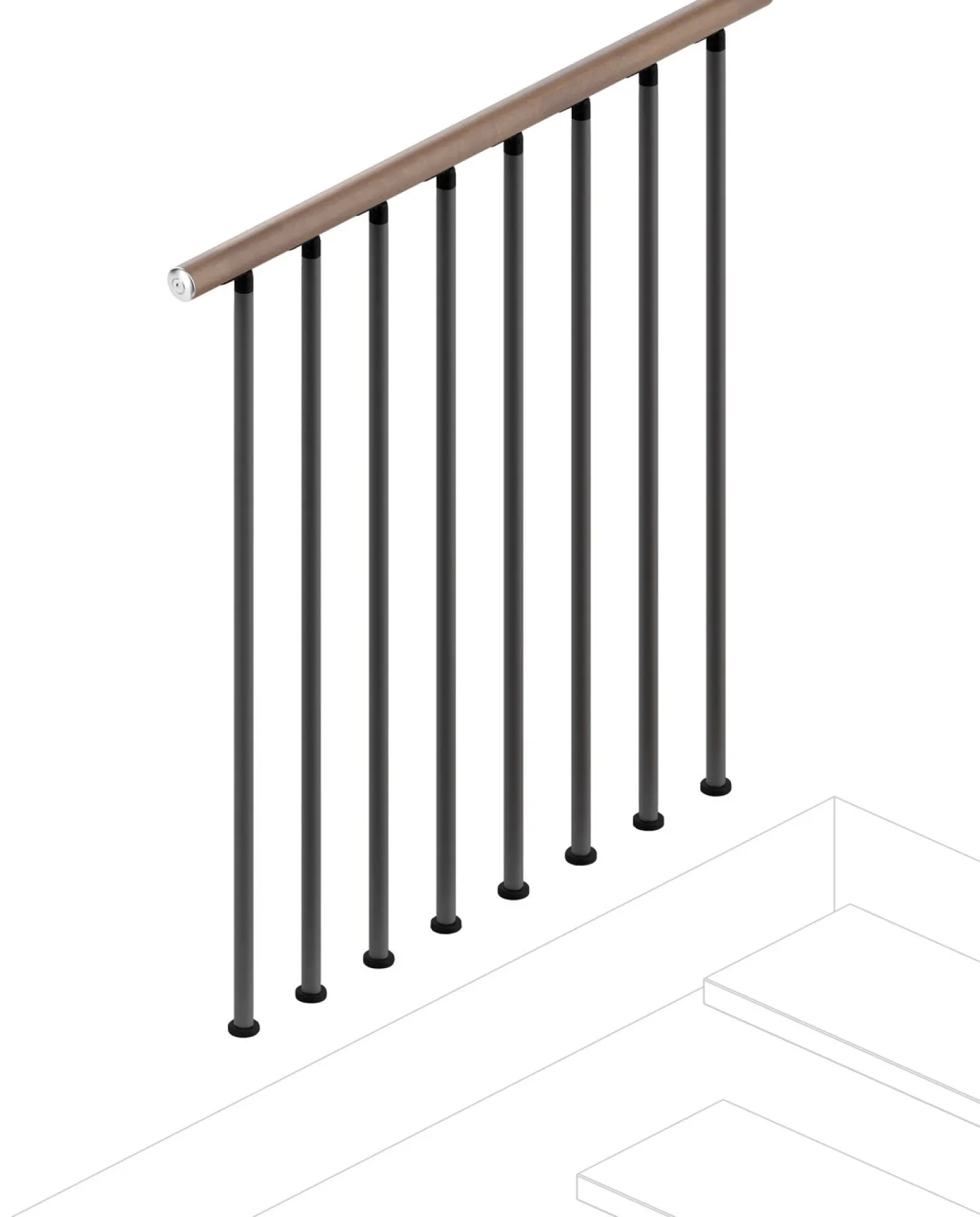 Kerroskaide Rintal, 100cm, puu