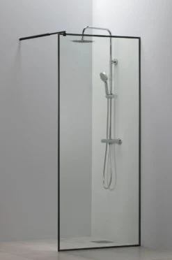 Kiinteä suihkuseinä Andres Glass Ramero, eri kokoja