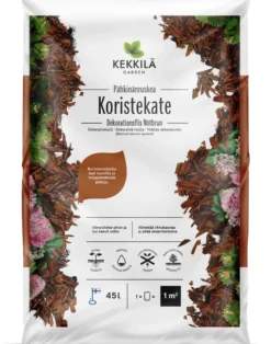 Koristekate Kekkilä Pähkinänruskea 60 säkkiä x 45 l lava 2700 litraa