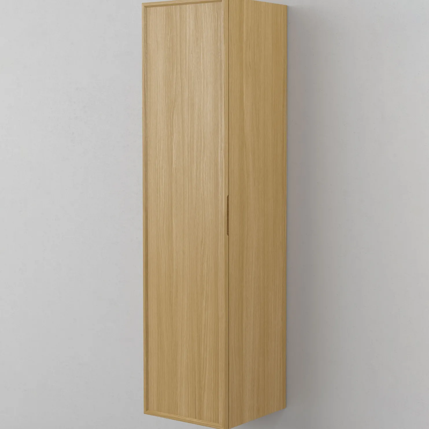 Korkea kaappi INR Air Wood 40, laatikko, Natural Oak, oikea