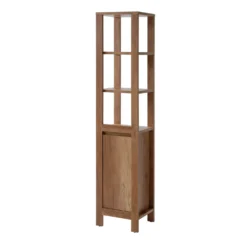 Korkea kaappi Interia Classic Oak, 40x185x35 cm, tammi