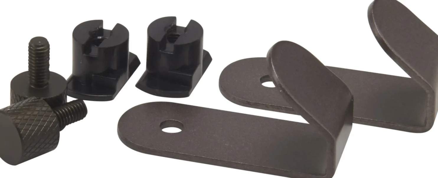Koukku Fibrotech akustiikkalevyyn, 50x25mm, 2kpl, teräs