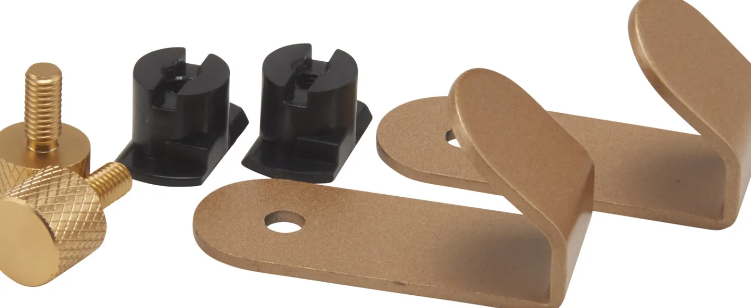 Koukku Fibrotech akustiikkalevyyn, 50x25mm, 2kpl, teräs