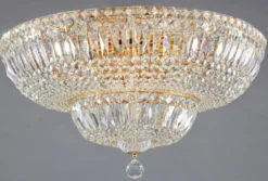 Kristallivalaisin Maytoni Diamant Crystal Basfor 16-G 605 mm kulta
