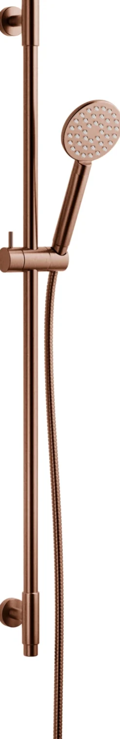 Käsisuihkusetti Tapwell ARM100 Copper, säädettävät seinäkiinnikkeet, kupari