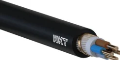 Kuparivoimakaapeli NKT XCMK-HF 4X2,5/2,5 RE Dca R50
