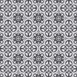 Kuviolaatta Kymppi-Lattiat History Jugend Edinburgh Black himmeä 250x250 mm