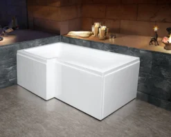 Kylpyamme Bathlife Behag 1500x850x550 mm vasen