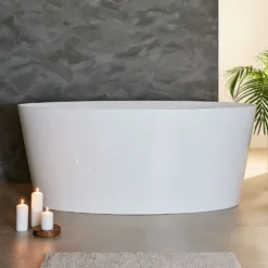 Kylpyamme Bathlife Blund 1600x718mm valkoinen