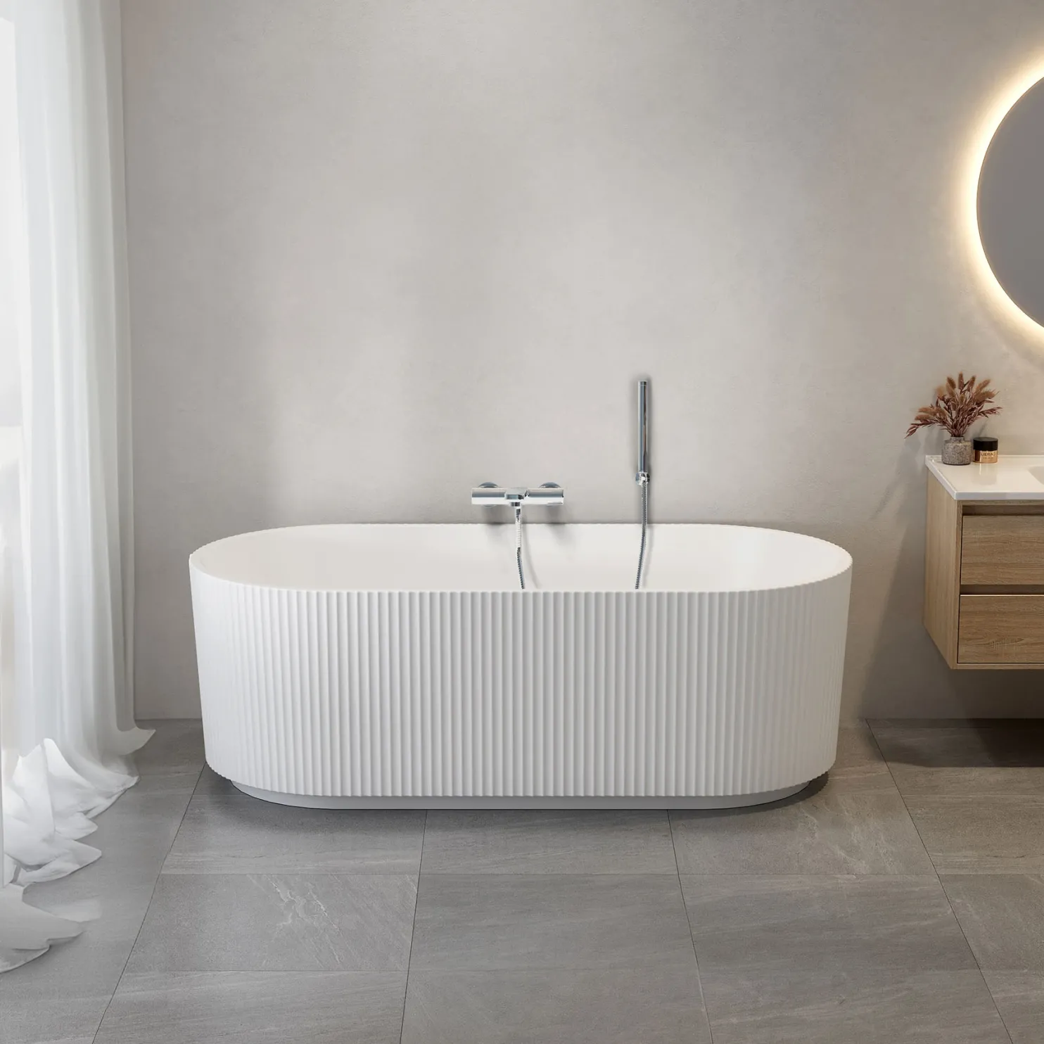 Kylpyamme Bathlife Elegans, 1700x800 mm, akryyli, eri värejä