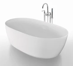 Kylpyamme Bathlife Ideal Oval 1600 mm valkoinen
