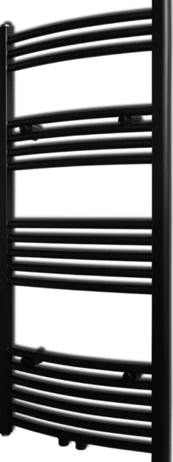 Kylpyhuoneen keskuslämmitys pyyheteline kaareva 500x1160 mm