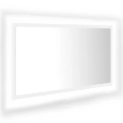Kylpyhuoneen LED-peili akryyli, 80x8,5x37 cm, eri värejä (07801)