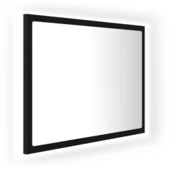 Kylpyhuoneen peili LED-valoilla, koot 60x8,5x37 cm ja 60x8,5x38 cm, eri värejä (07779)