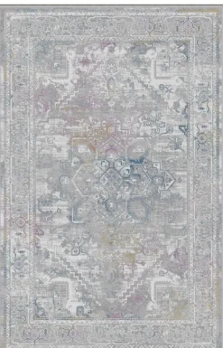 Käytävämatto Linento EEXFAB1193, 80x120cm, harmaa