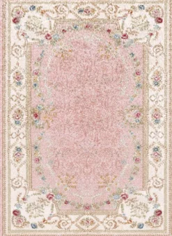 Käytävämatto Linento Els Jaki 80x150cm vaaleanpunainen