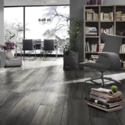Laminaatti Kronotex Exquisit Plus 3572 Harbour Oak Grey ruskeanharmaa