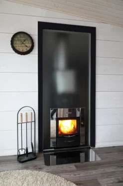 Lasiseinä Harvia Duo 9x21 satiini/musta