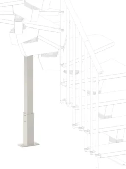 Lattiatuki Rintal Knock -portaisiin, 100-200cm