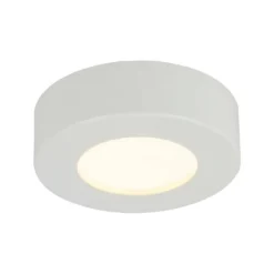 LED-kattospotti Globo Paula Ø12,2cm 6W valkoinen