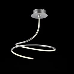 LED-kattovalaisin Maytoni Modern Nastro, mattahopea, 470 mm