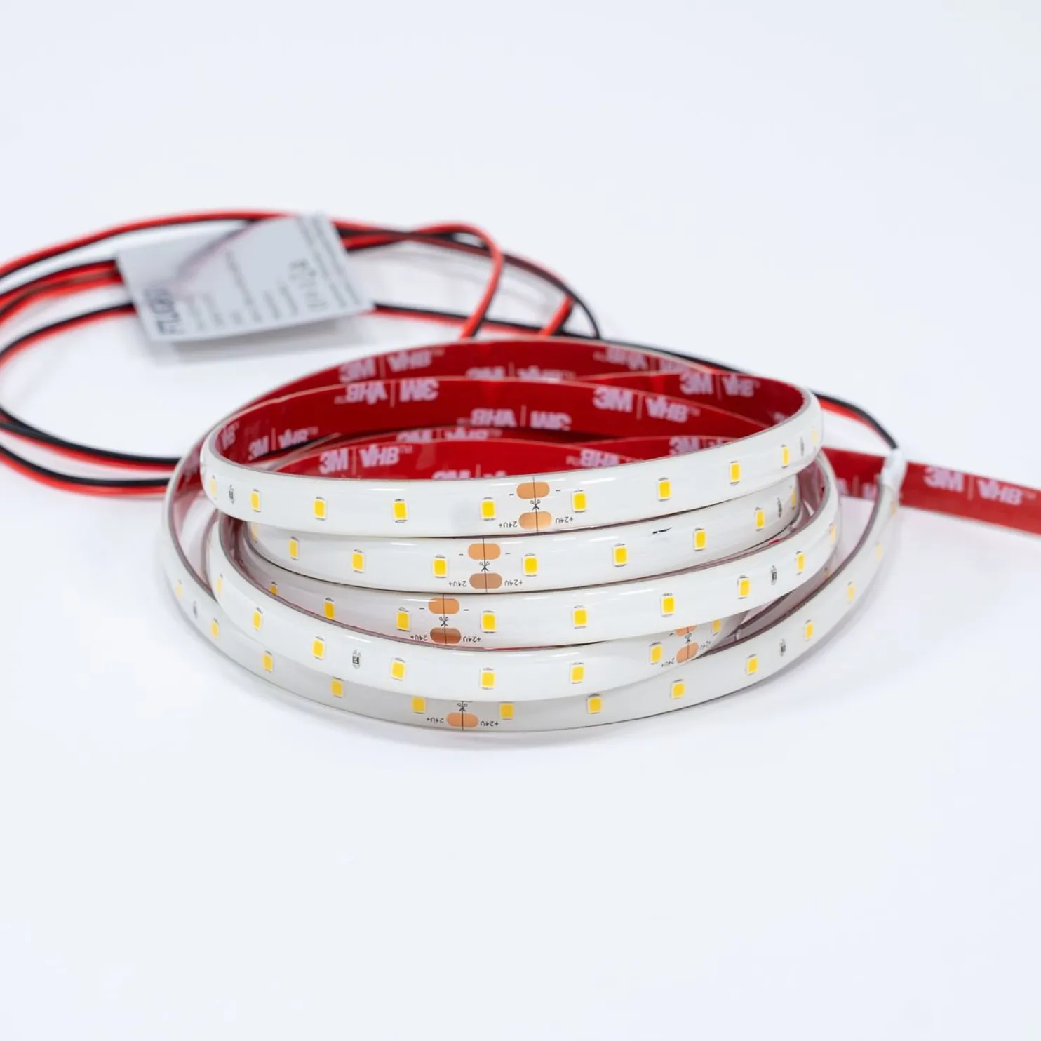 LED-nauha FTLIGHT Premium, 24V, 130lm/W, IP65, 5m, eri vaihtoehtoja
