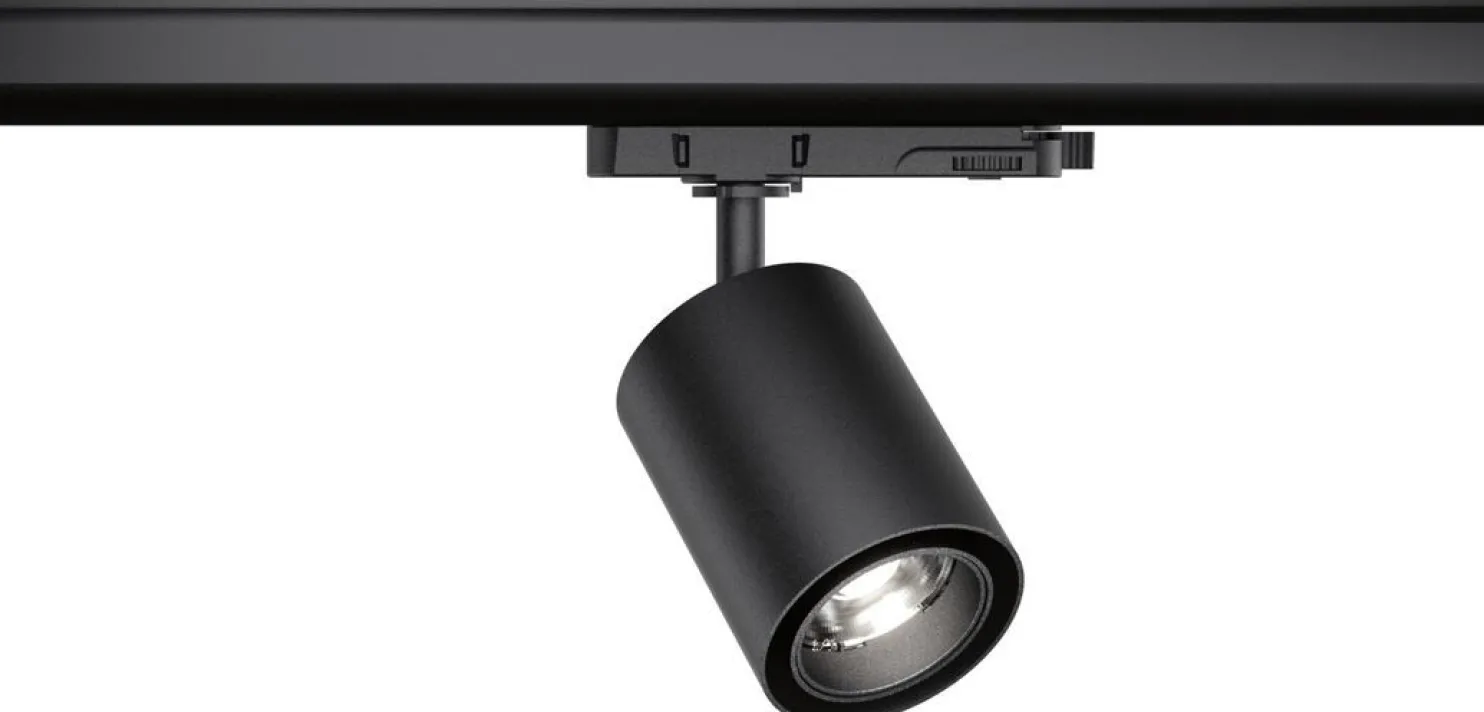 LED-spottivalaisin kiskoon Paulmann ProRail3 Kratos, 50°, 2000lm, 18.5W, eri vaihtoehtoja