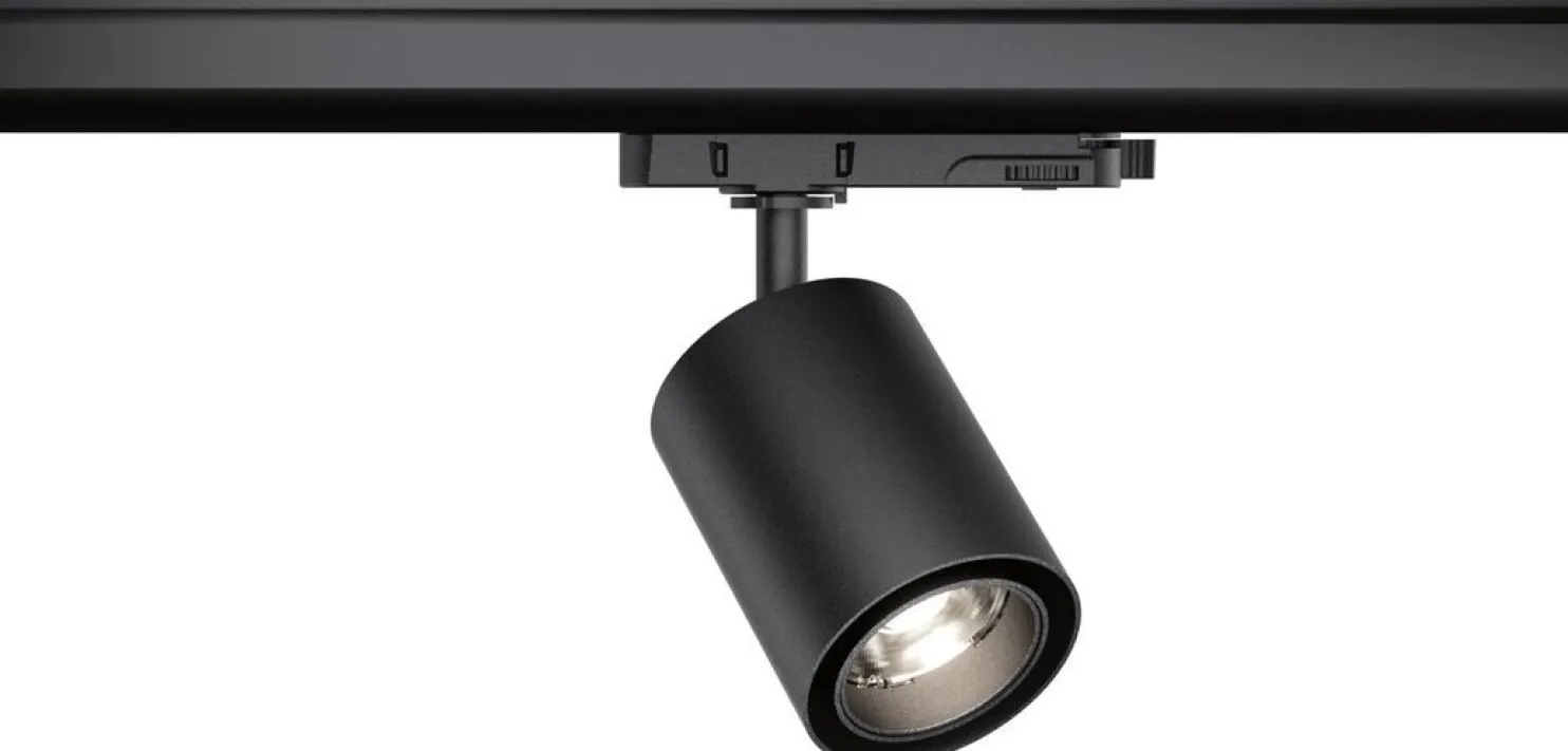 LED-spottivalaisin kiskoon Paulmann ProRail3 Kratos, 50°, 2000lm, 18.5W, eri vaihtoehtoja